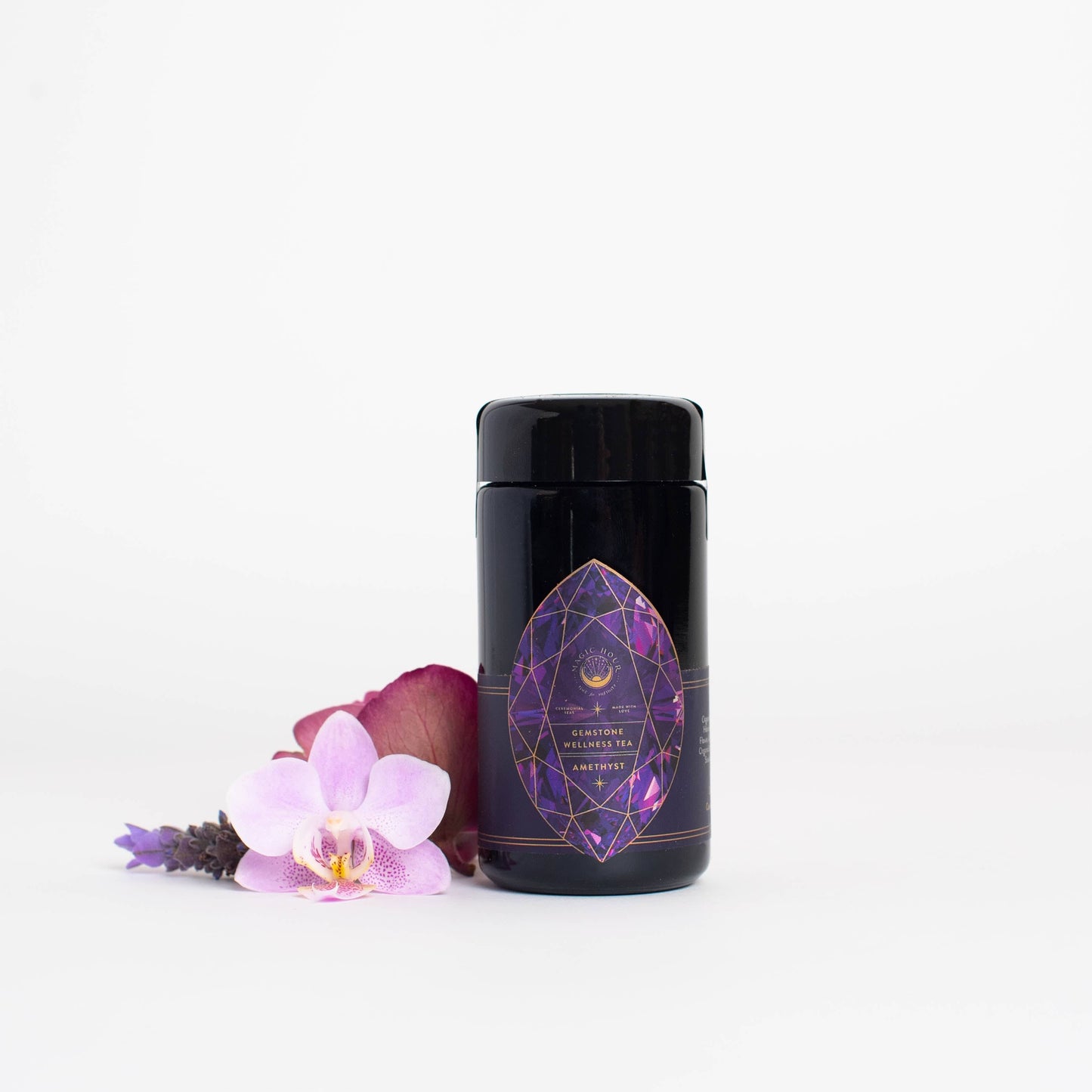 Amethyst Gemstone Wellness Tea: 1oz. Pouch