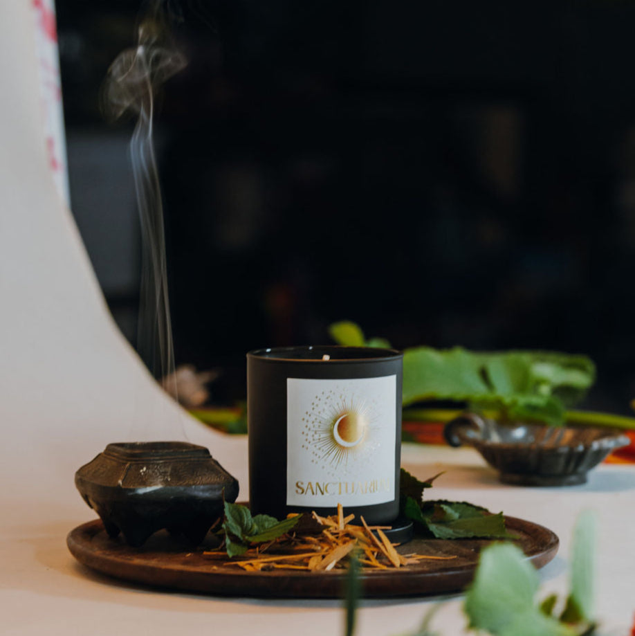 Sanctuarium Santalune Candle | Noir Collection 8.5 oz