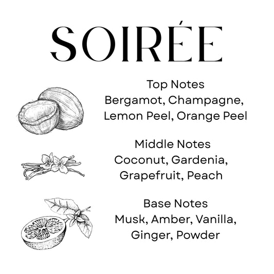 Sanctuarium SOIRÉE Candle | Luna Collection 8.5 oz