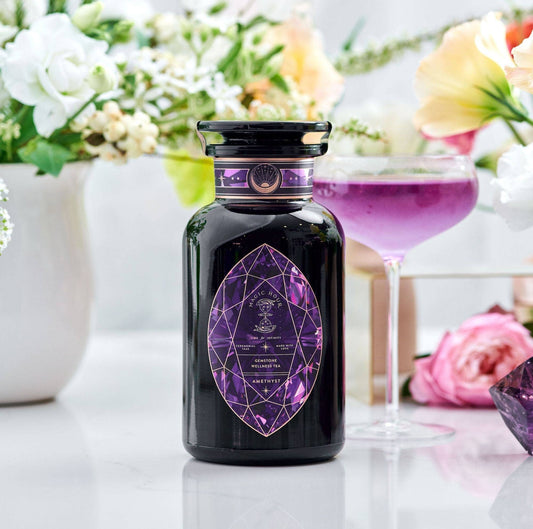 Amethyst Gemstone Wellness Tea: 1oz. Pouch