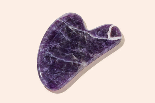 Amethyst Gua Sha Stone