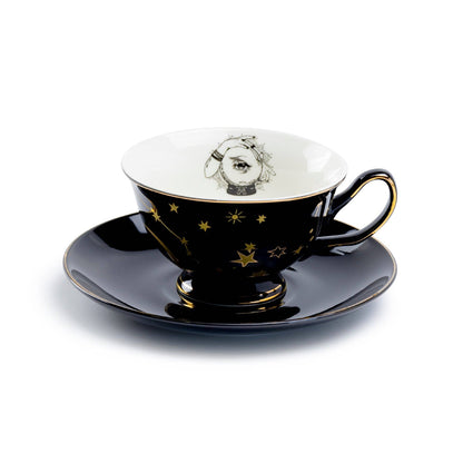 Crystal Ball Tea Cup & Saucer