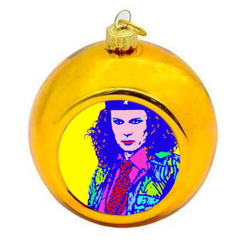 Edina from Absolutely Fabulous “Sweetie” Christmas Bauble (Gold)