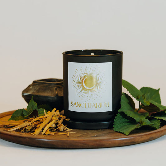 Sanctuarium Santalune Candle | Noir Collection 8.5 oz